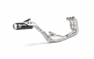 Akrapovic Racing Line Titanium Black High Up Compleet Uitlaatsysteem met E-keur Yamaha XSR900 2016-2019